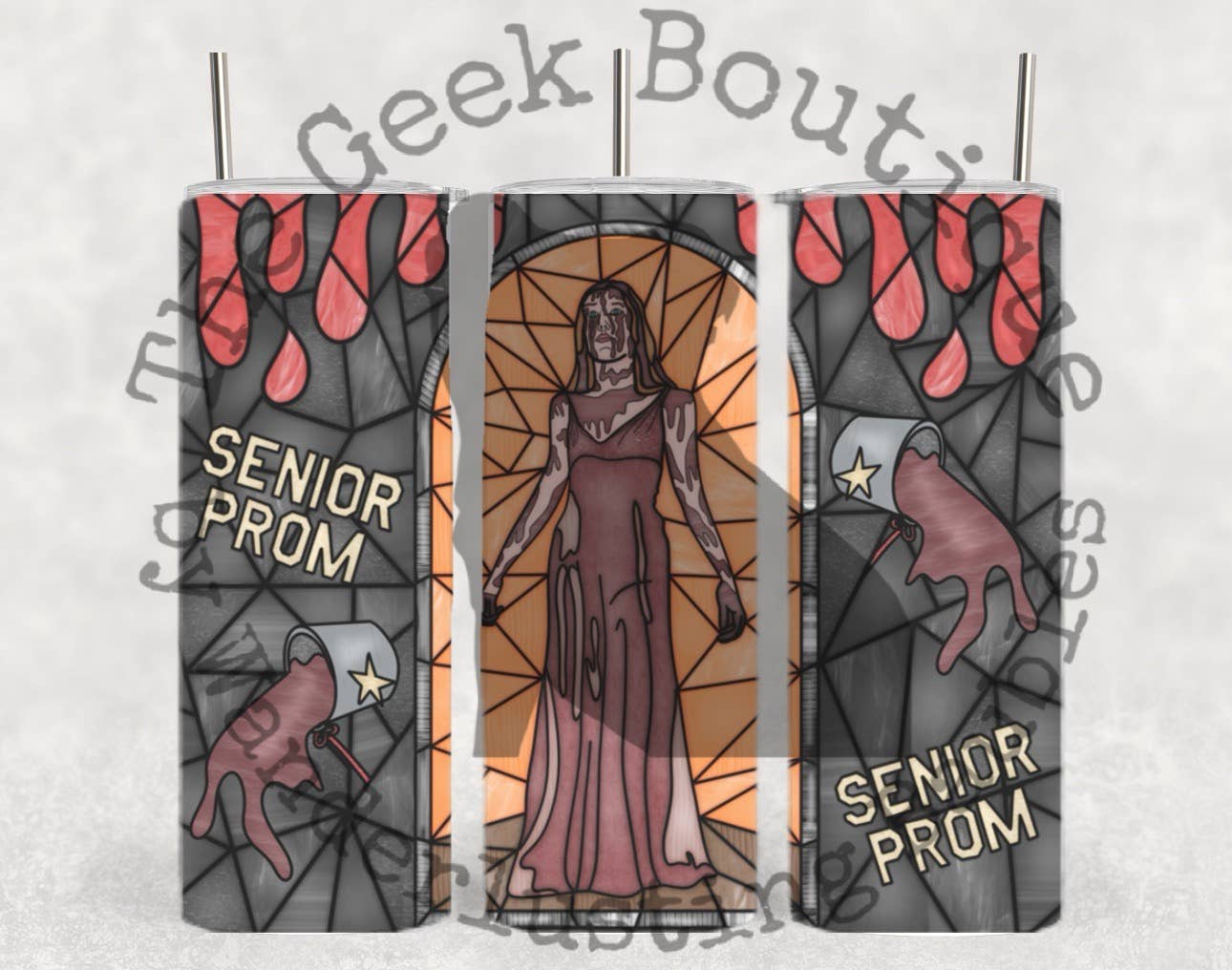 Carrie Classic Movie Horror Halloween Tumbler