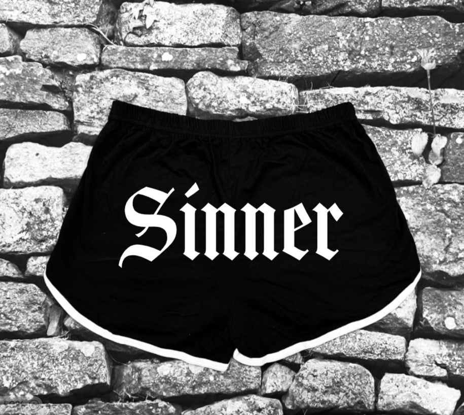 Shorts - B/W Sinner