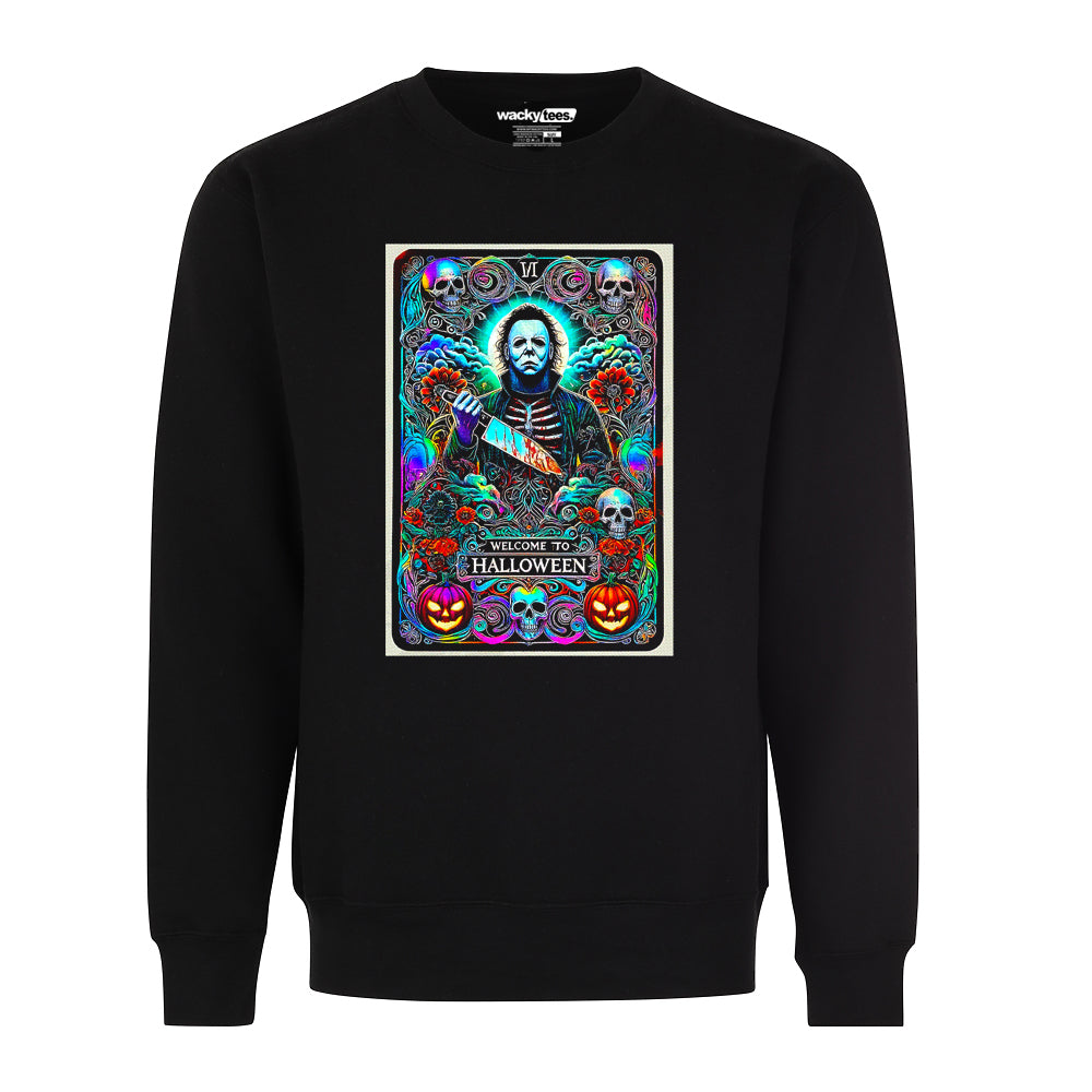 Halloween Michael Myers Tarot Card Graphic Tee