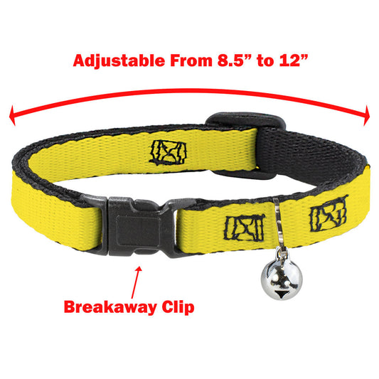 Breakaway Cat Collar with Bell - It Chapter Two LOSER/LOVER White/Black/Red