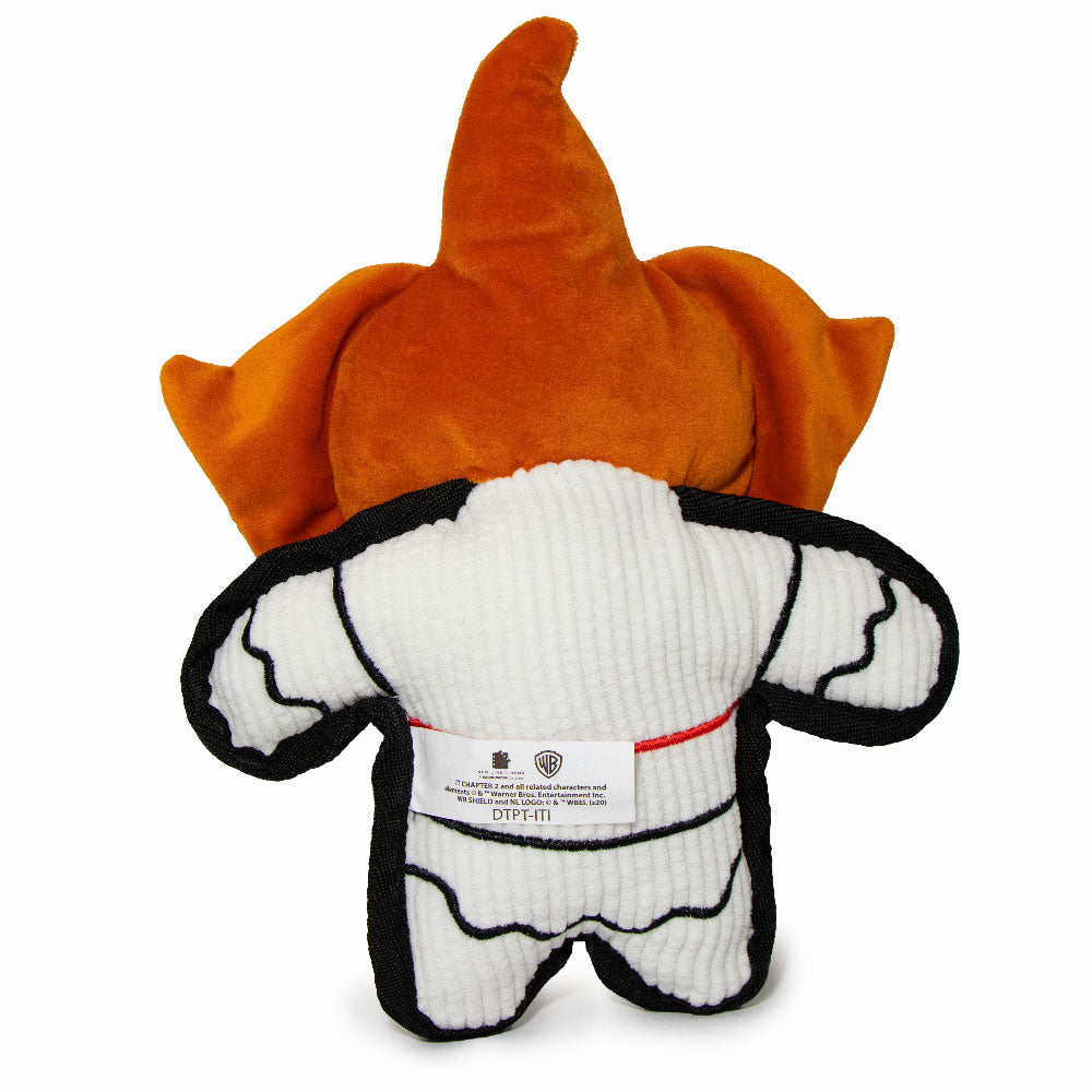 Dog Toy Squeaker Corduroy Plush - It Pennywise Red Balloon Pose