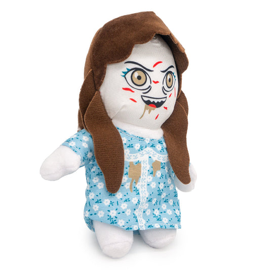 Dog Toy Squeaker Plush - The Exorcist Regan Standing Pose