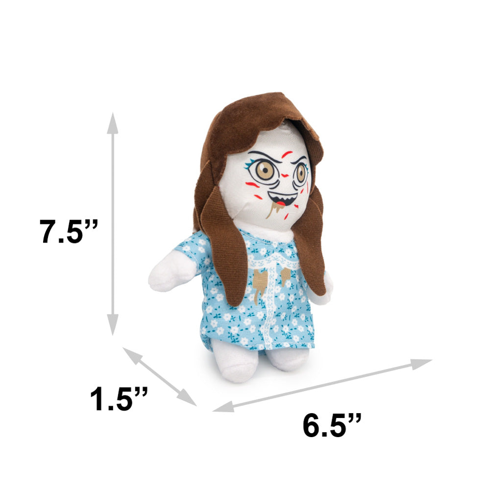 Dog Toy Squeaker Plush - The Exorcist Regan Standing Pose