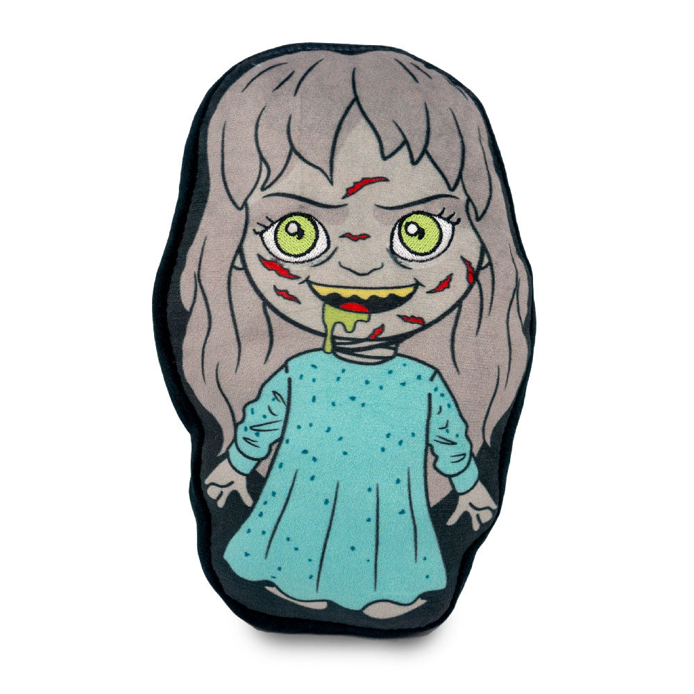 Dog Toy Squeaker Plush - The Exorcist Regan 2-D Standing Pose