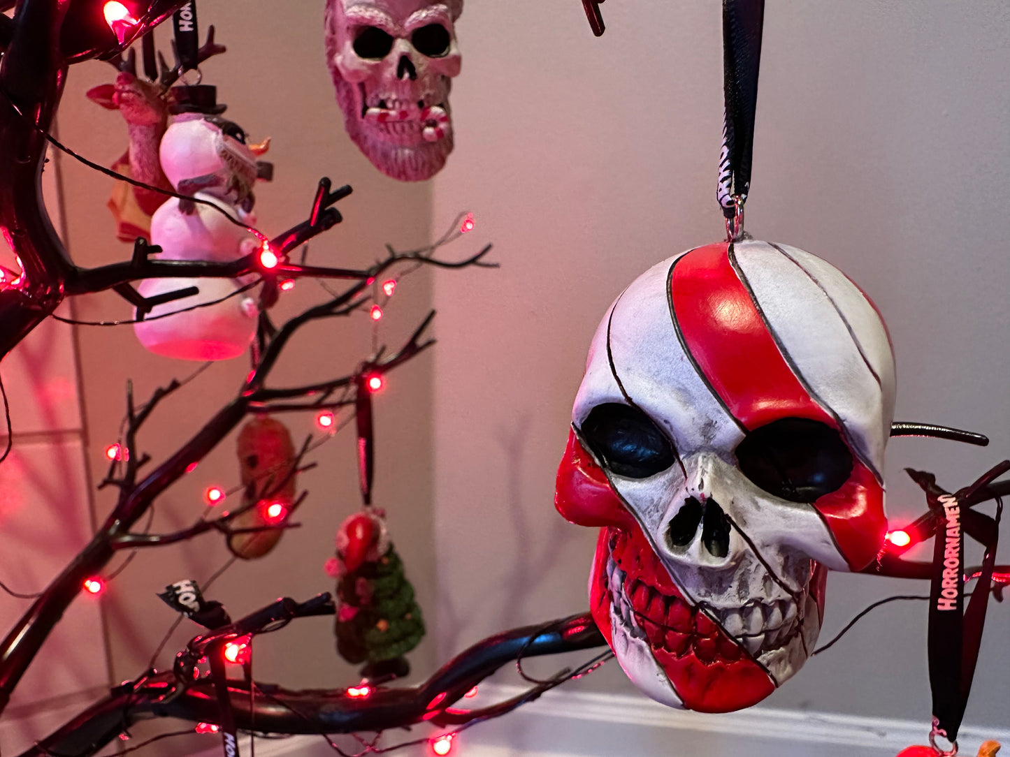 Red LED String Lights