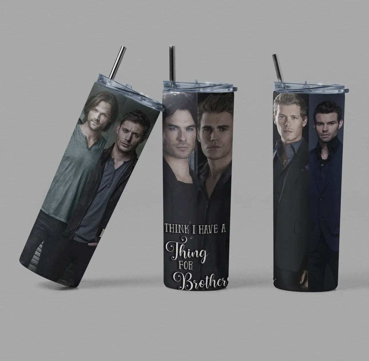 Brother Vampire Supernatural Mashup TV Inspired Tumbler