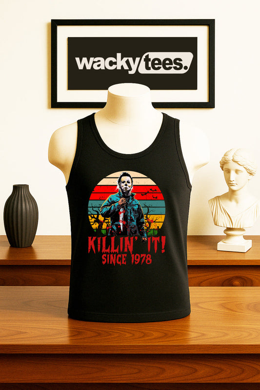 Halloween Michael Myers Killin' It Since '78 Graphic Tee
