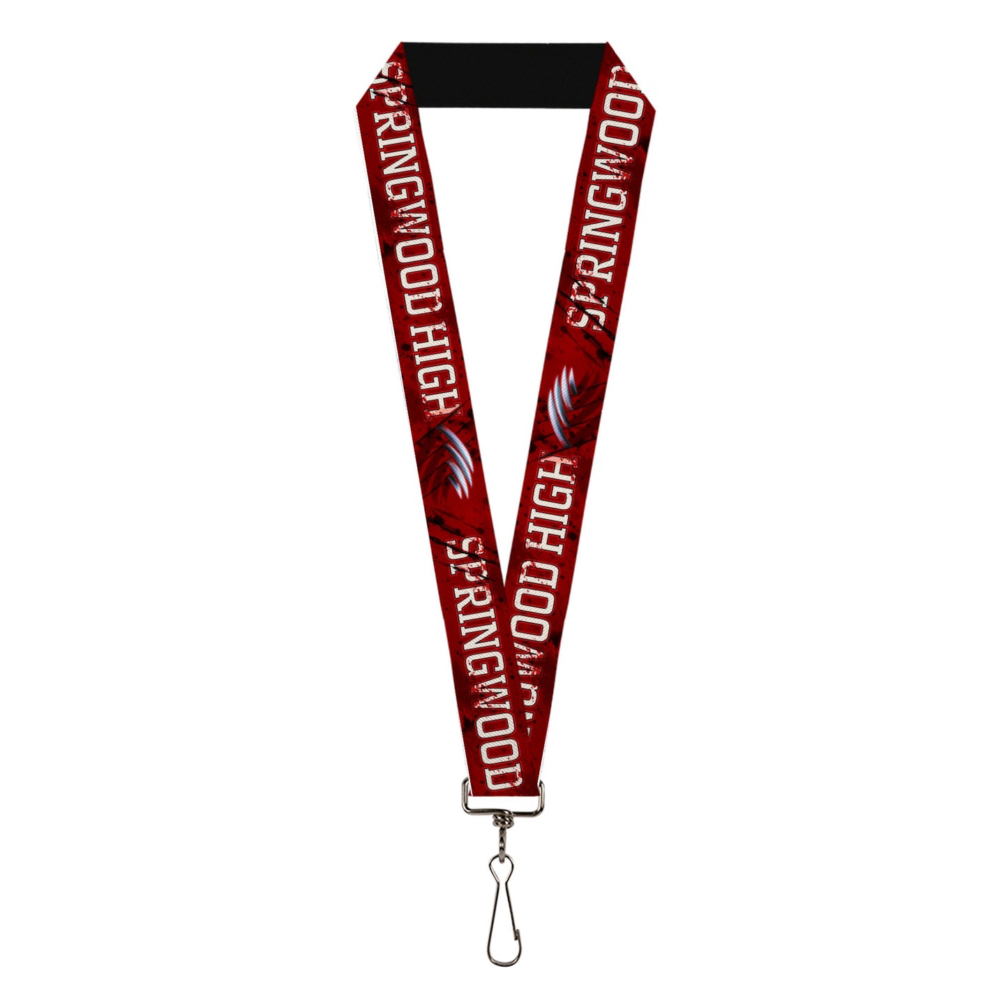 Lanyard - 1.0" - A NIGHTMARE ON ELM STREET/SPRINGWOOD Freddy Pose Black/Red/White