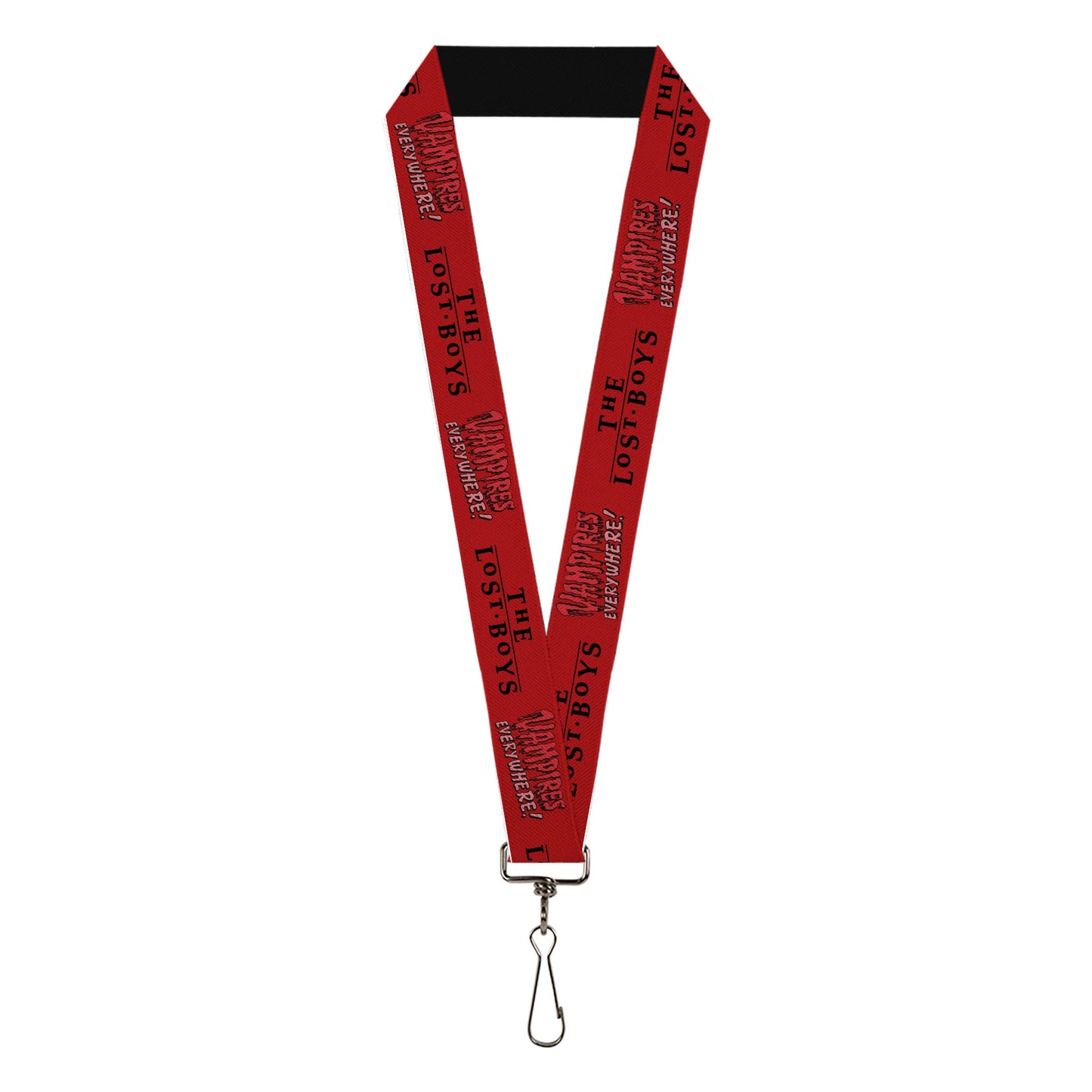 Lanyard - 1.0" - THE LOST BOYS VAMPIRES EVERYWHERE Title Logo Reds/Black