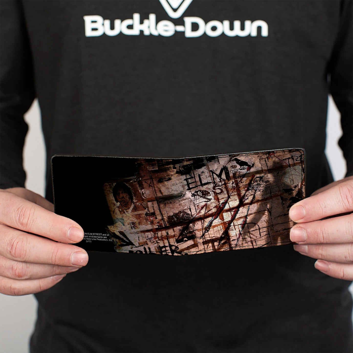 Bi-Fold Wallet - ELM ST Scratch & Scribbles Freddy Shadow
