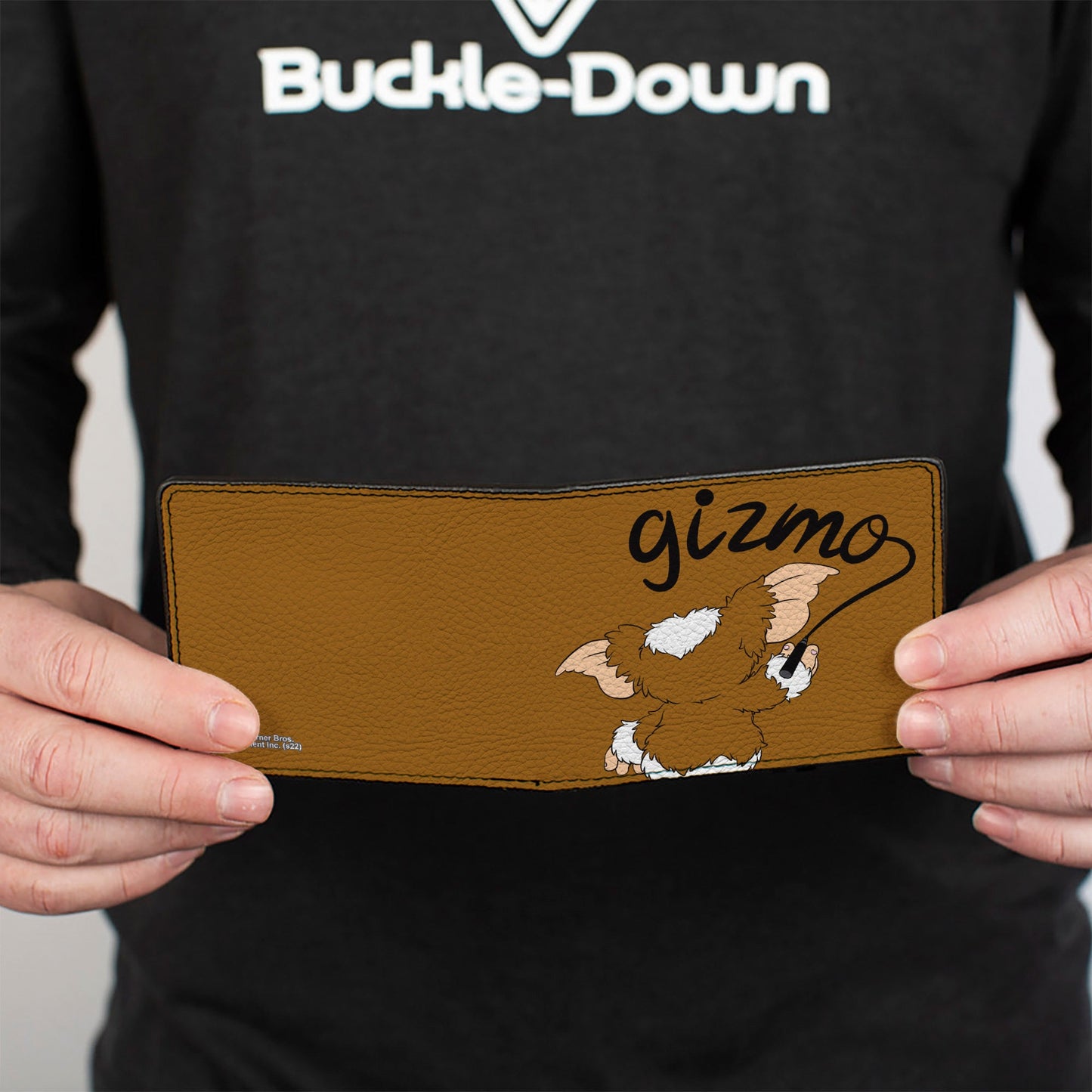 Bi-Fold Wallet - Gremlins GIZMO Script Pose Brown/Black