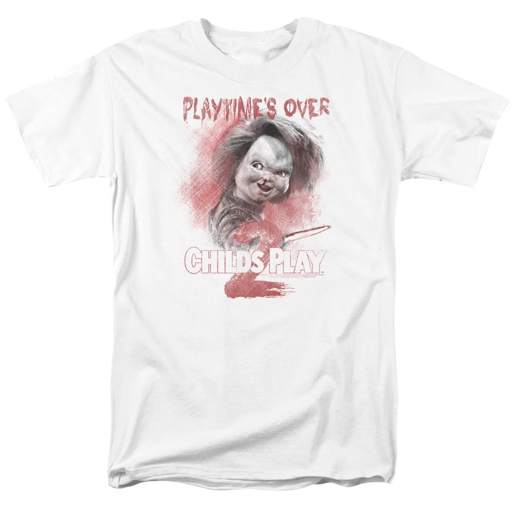 Childs Play 2 Playtimes over Officially Licensed Adult T Shirt
