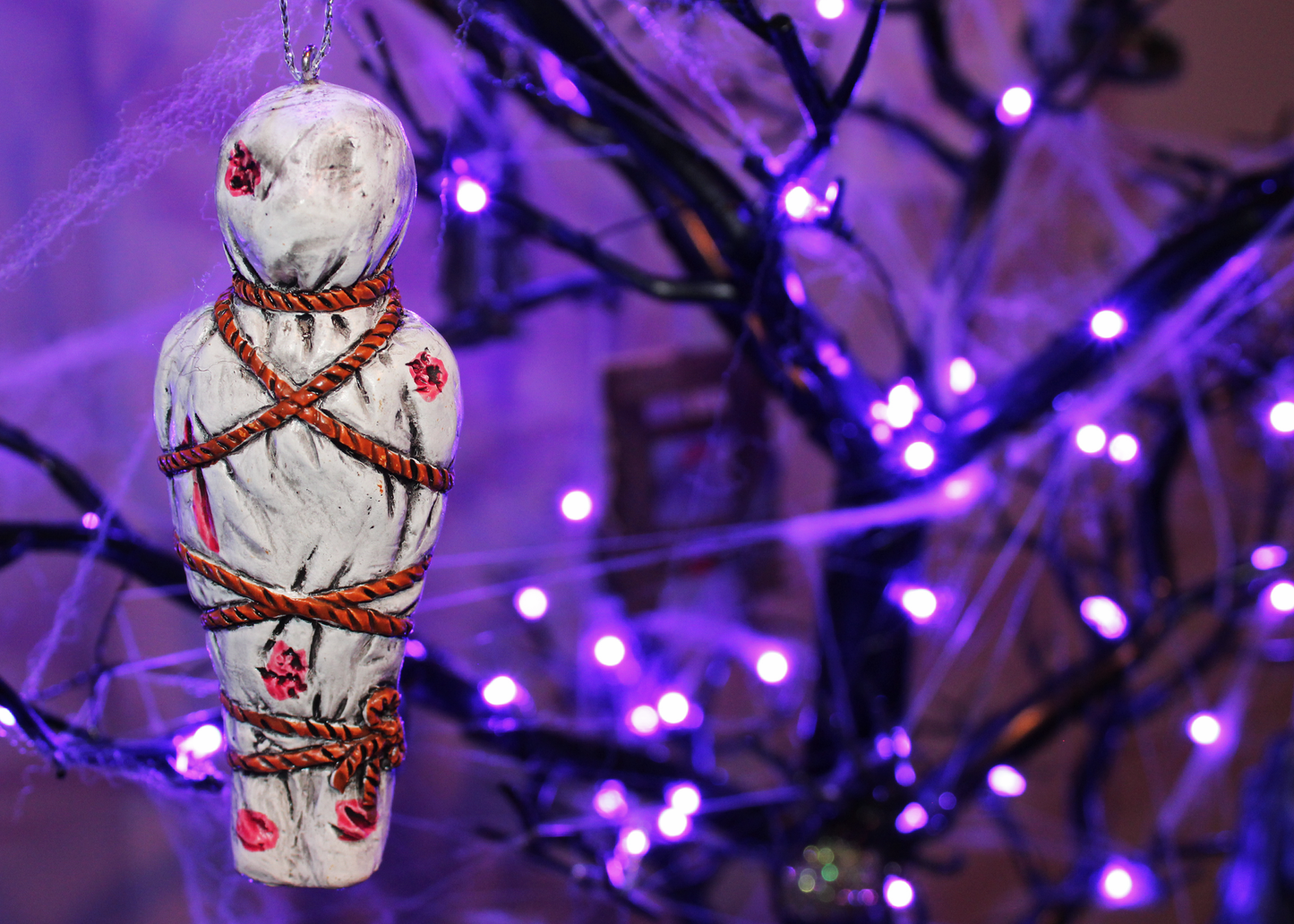 Purple LED String Lights