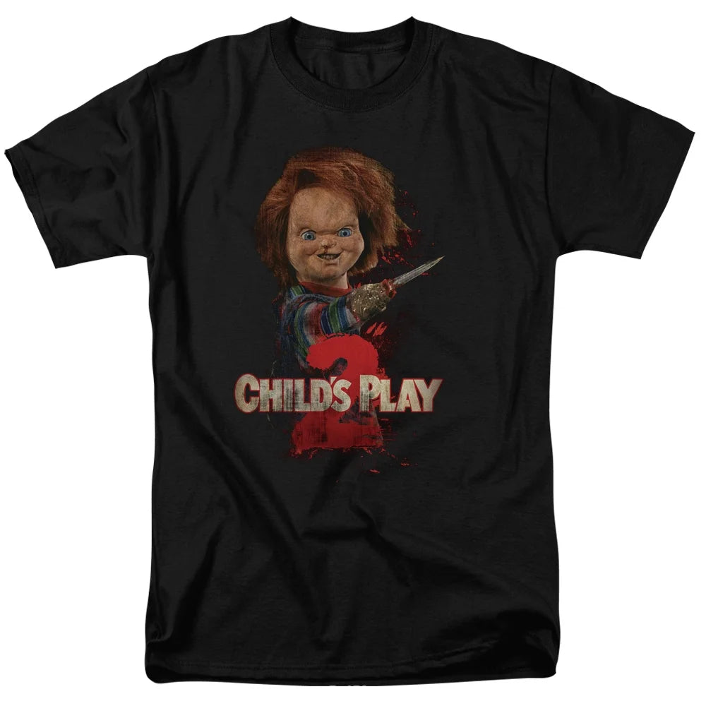 Childs Play 2 Heres Chucky Officially Licensed Adult T Shirt