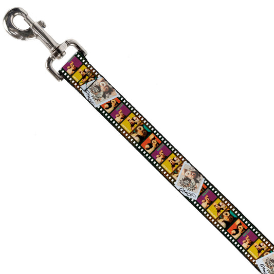 Dog Leash - Gremlins Gizmo Filmstrip Poses Multi Color