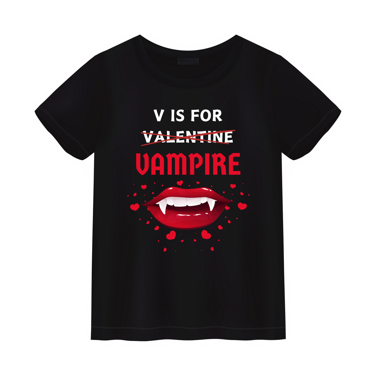 V is for Vampire Unisex Shirt