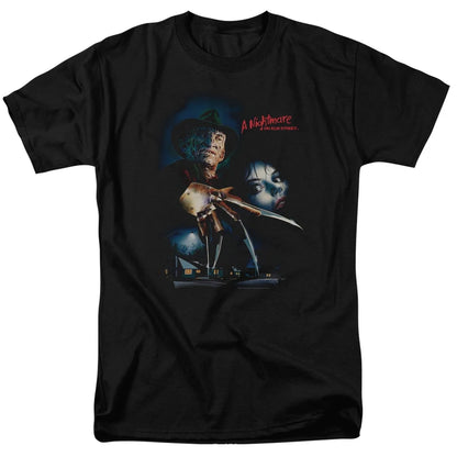 Nightmare on Elm Street Elm Street Poster Officially Licensed Adult T Shirt