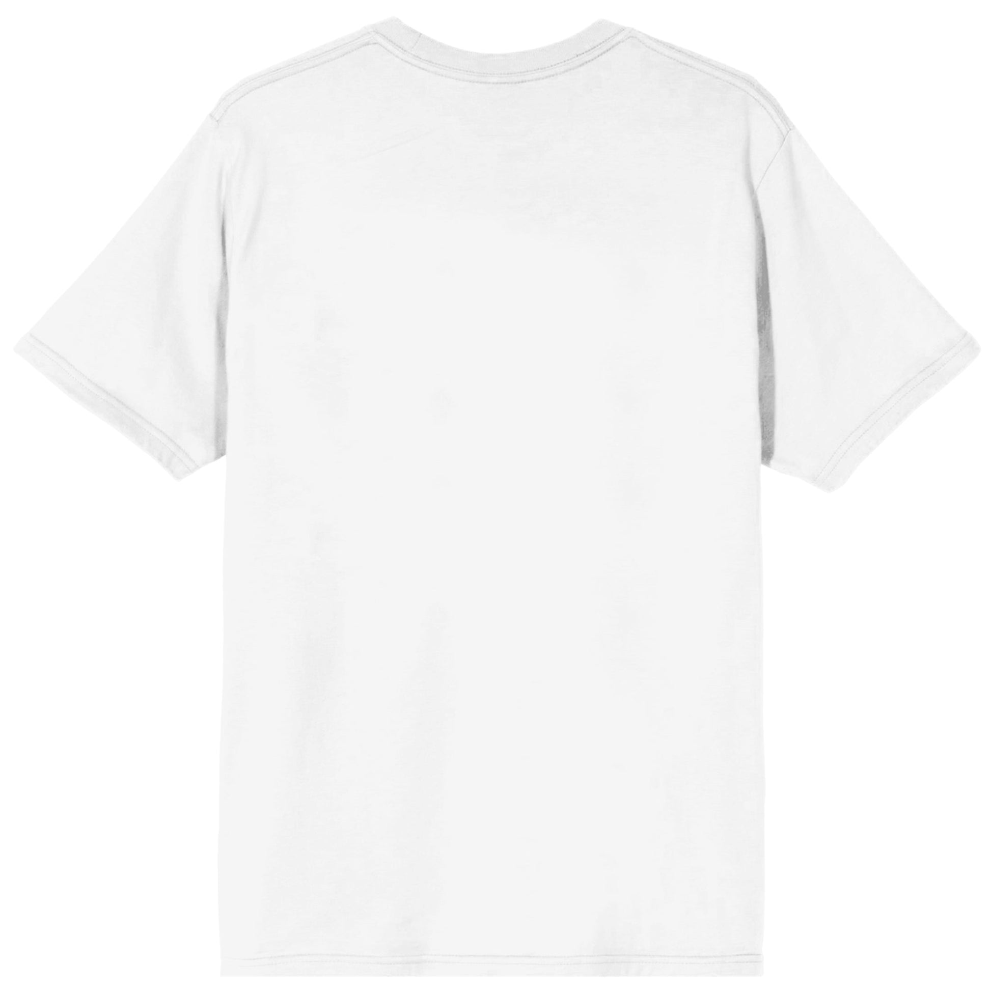 Chucky Let'S Be Friends Crew Neck Short Sleeve Men'S White T-Shirt-Small