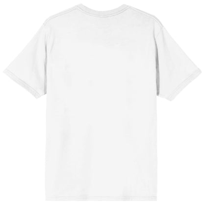 Chucky Let'S Be Friends Crew Neck Short Sleeve Men'S White T-Shirt-Small
