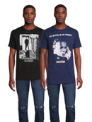 Men'S & Big Men'S Graphic Tee Shirts, 2-Pack, S-3XL