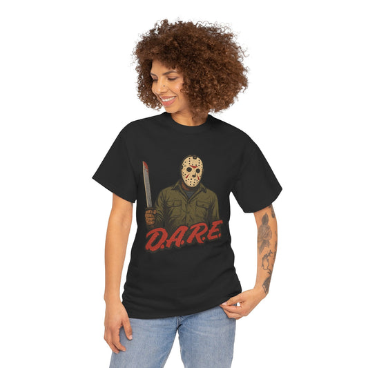 Friday the 13th Jason Voorhees D.A.R.E. Parody Graphic Tee