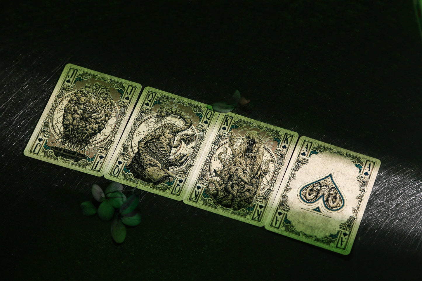 Keyhole Reflections on the Wall Playing Cards – Paper Edition