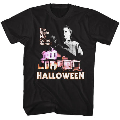 Short Sleeve Halloween Scary Horror Slasher Film T-Shirt, (Men'S)