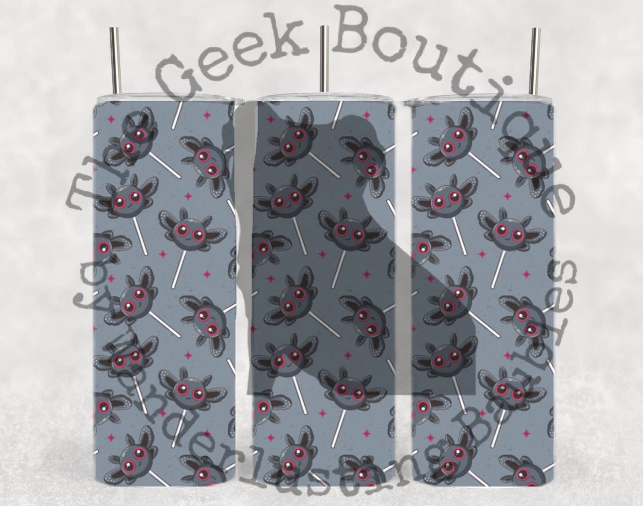 Cute Mothman Cake Pop Cryptid West Virginia Horror Tumbler