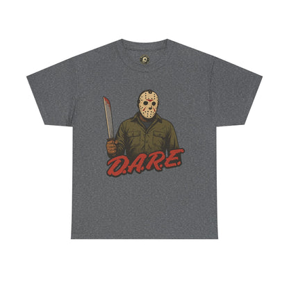 Friday the 13th Jason Voorhees D.A.R.E. Parody Graphic Tee
