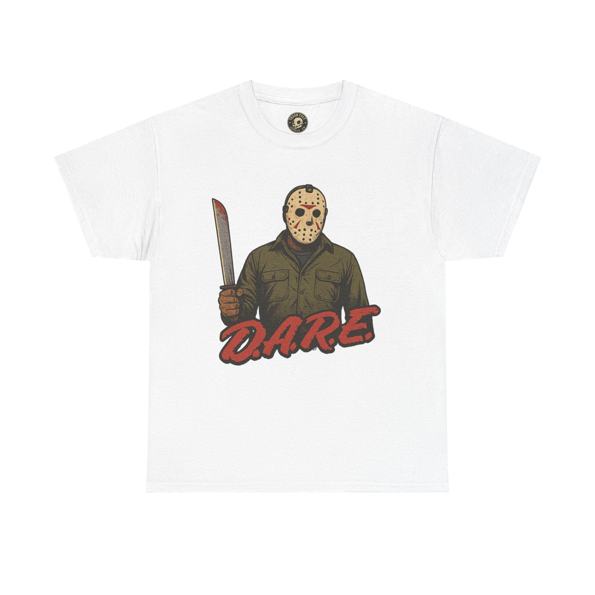 Friday the 13th Jason Voorhees D.A.R.E. Parody Graphic Tee