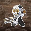 3" Vinyl Art the Clown Halloween Horror Terrifier Sticker