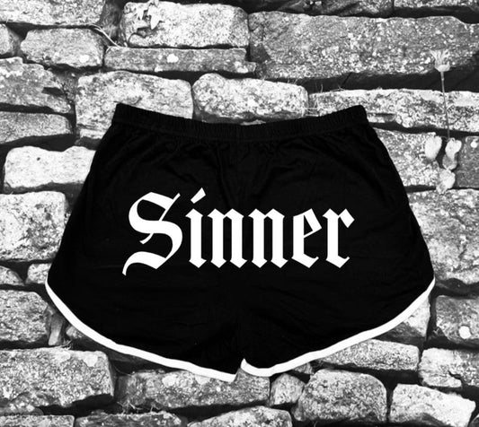 Shorts - B/W Sinner