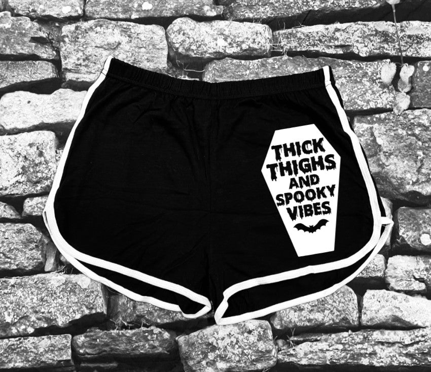 Shorts - Thick Thighs & Spooky Vibes