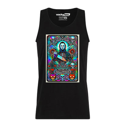 Halloween Michael Myers Tarot Card Graphic Tee