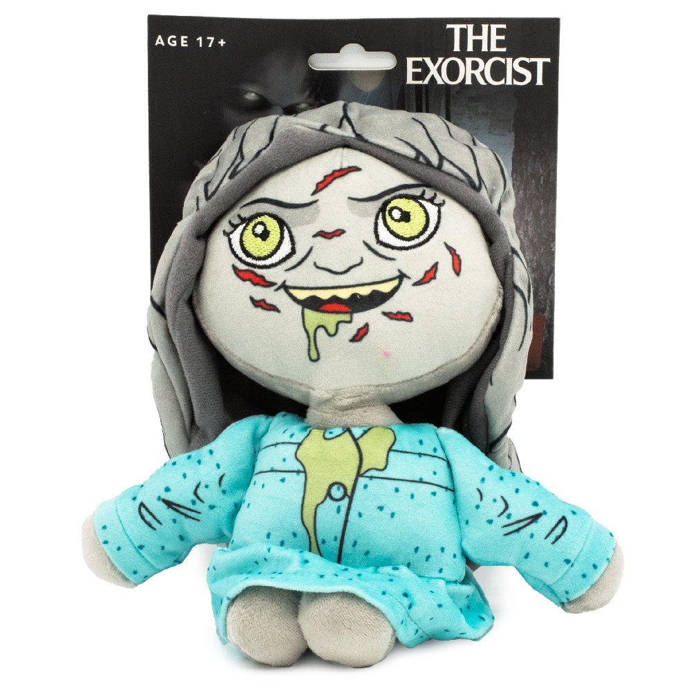 Dog Toy Squeaker Plush - The Exorcist Regan 3-D Standing Pose