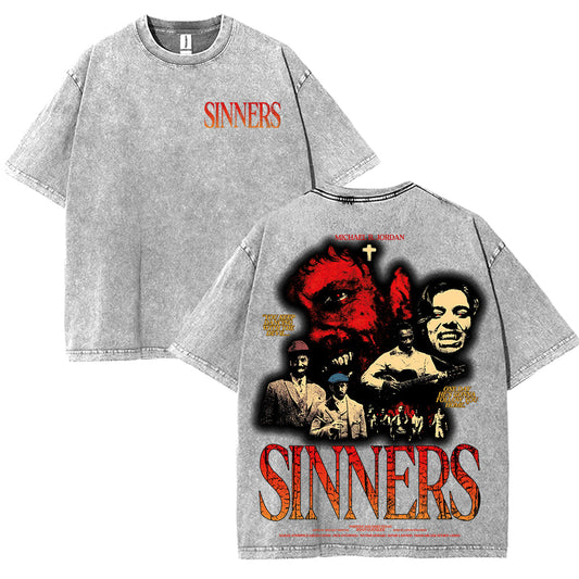 Sinners Vintage Movie T-Shirt (Unisex)