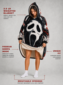 Ghost Face Blanket Hoodie