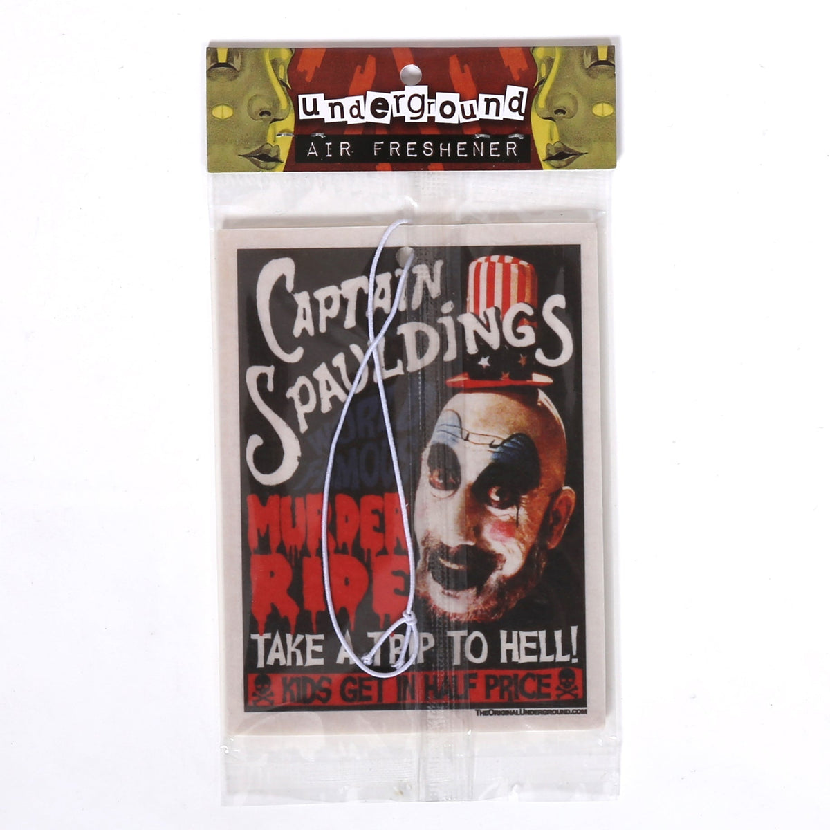 Captain Spaulding's Murder Ride Car Air Freshener
