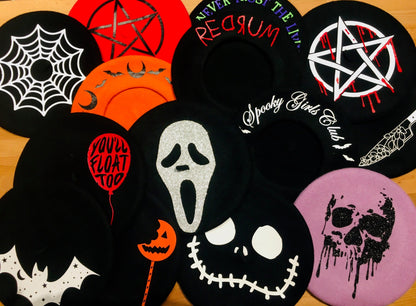 Vegan Beret - Halloween Lollipop