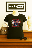 Just a Girl Who Loves Horror Movies Graphic Tee