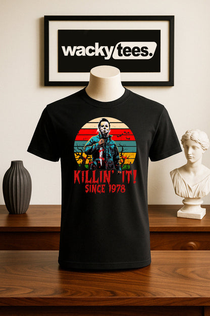 Halloween Michael Myers Killin' It Since '78 Graphic Tee