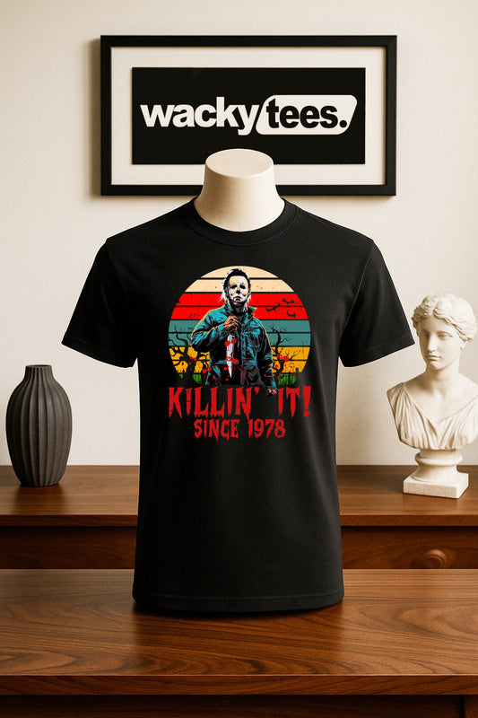 Halloween Michael Myers Killin' It Since '78 Graphic Tee