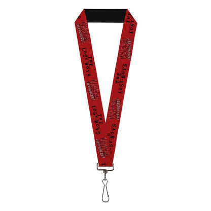 Lanyard - 1.0" - THE LOST BOYS VAMPIRES EVERYWHERE Title Logo Reds/Black