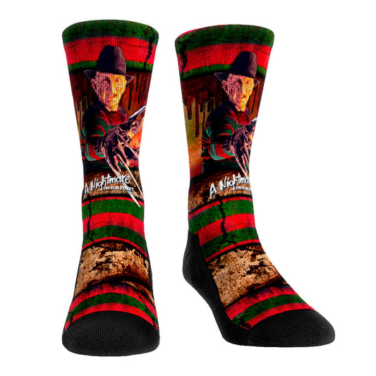A Nightmare on Elm Street Freddy Krueger Showtime Crew Socks