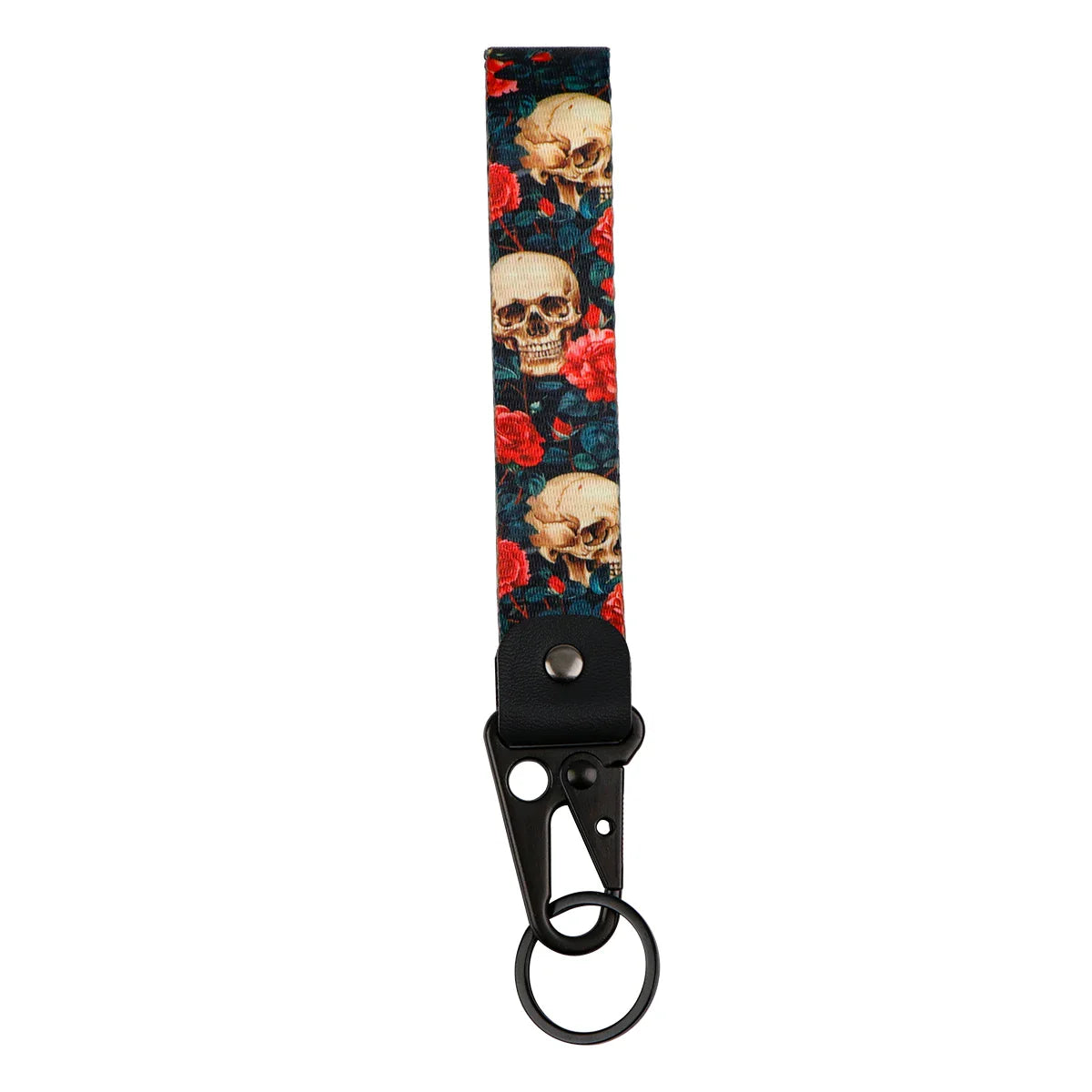 Skeleton Car Keychain | Scary Key Ring Jewelry for Men Women Motorcycle Lanyard Halloween Gift