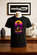 Texas Chainsaw Massacre Leatherface 80s Style Graphic Tee