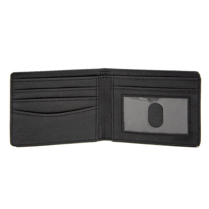 Bi-Fold Wallet - BEETLEJUICE Face and Text Green/Purple