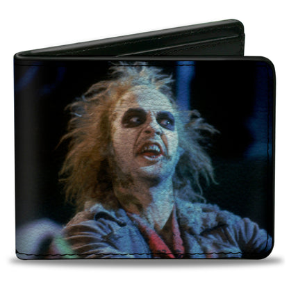 Bi-Fold Wallet - Beetlejuice Scene Blocks Blues