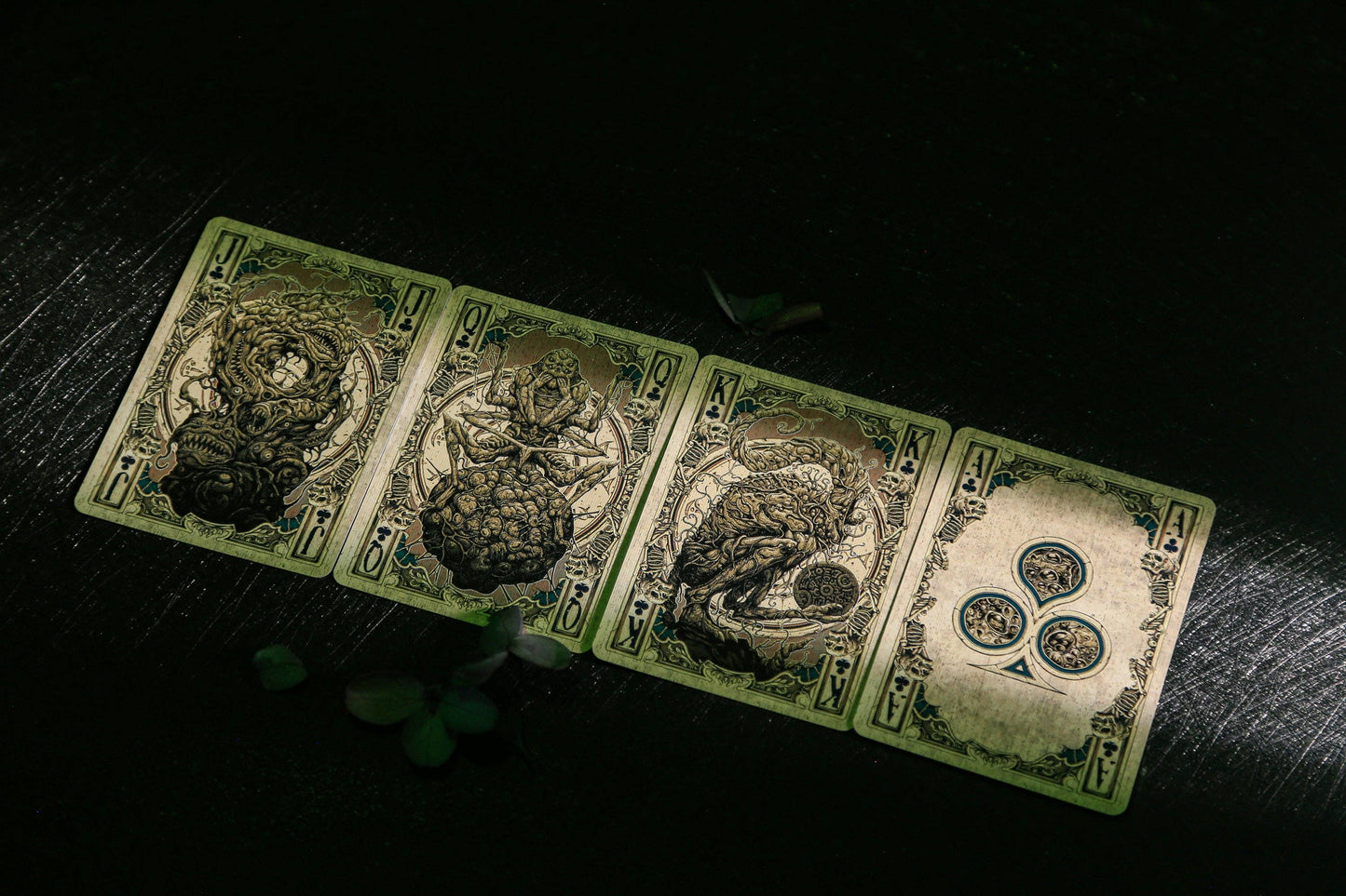 Keyhole Reflections on the Wall Playing Cards – Paper Edition