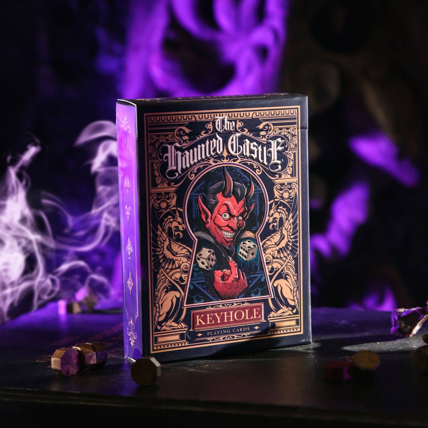 Keyhole Haunted Castle Playing Cards – Paper Edition